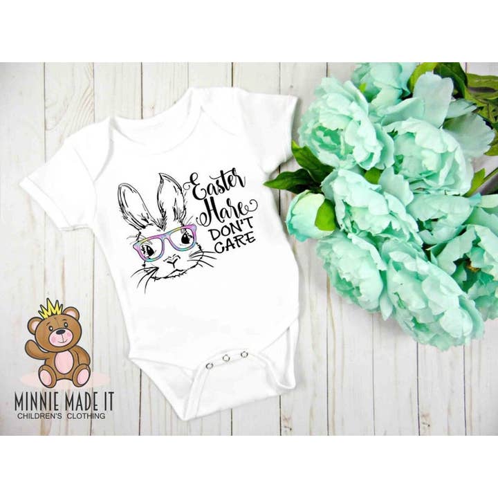 Easter Hare Don't Care for wholesale by Minnie Made It