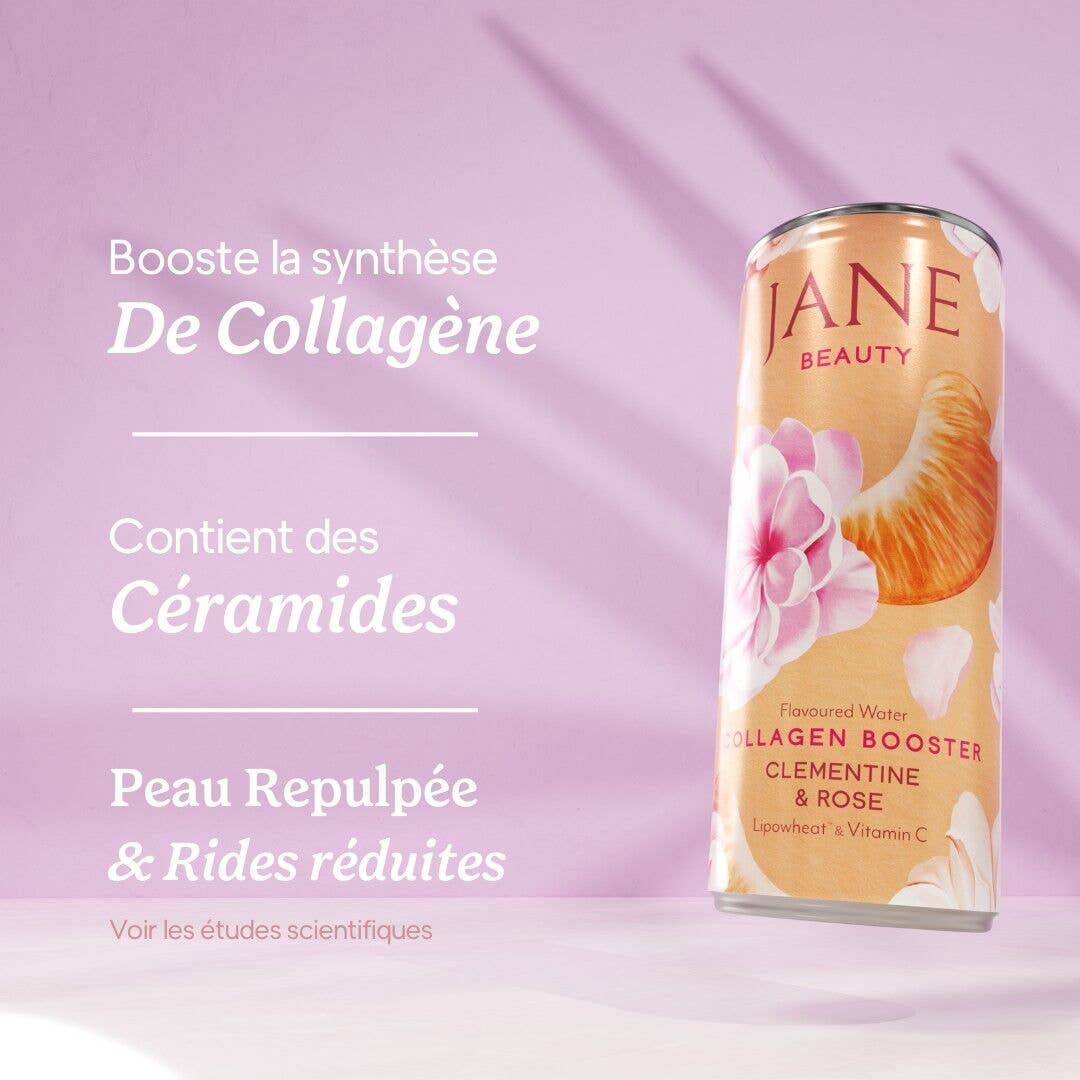JANE - Wholesale Sports/Energy Drink - Beauty Drink Collagen Booster Clementine Rose 25cl x242