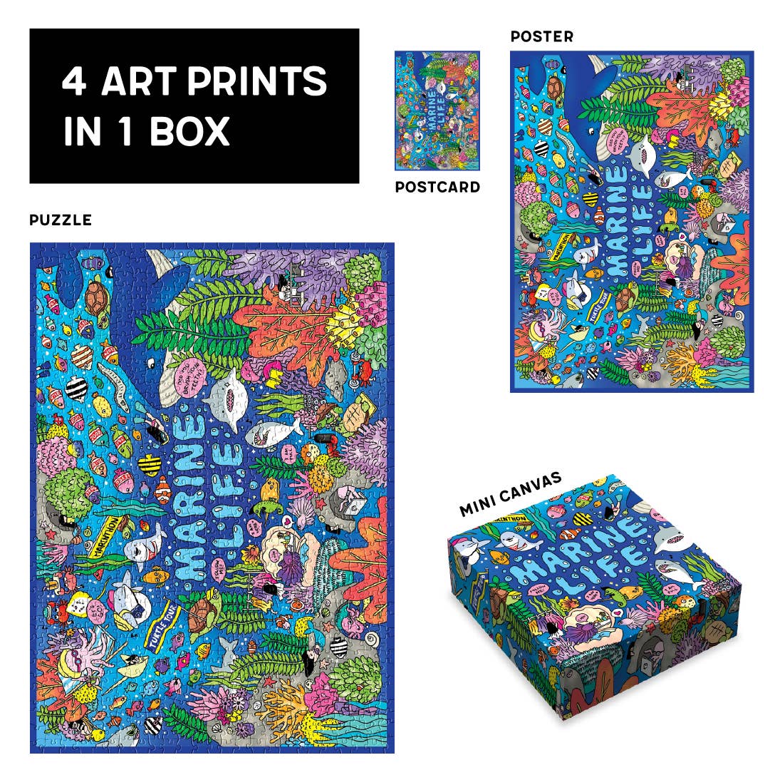 SOONNESS - Wholesale Puzzle - Adult - Marine Life3