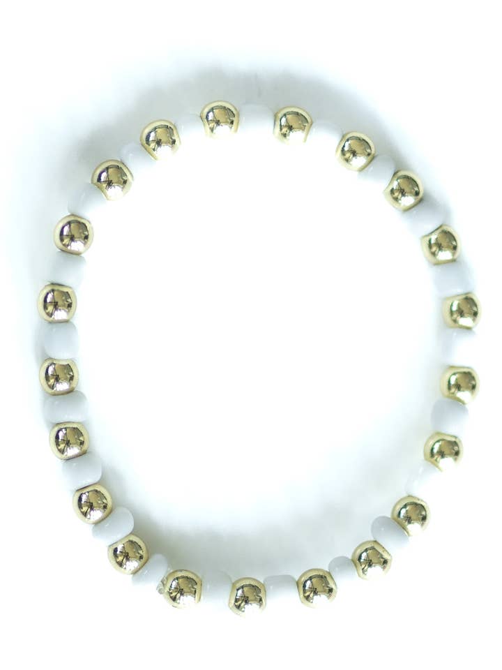 De witte Lucy voor wholesale door Coco's Beads and Co