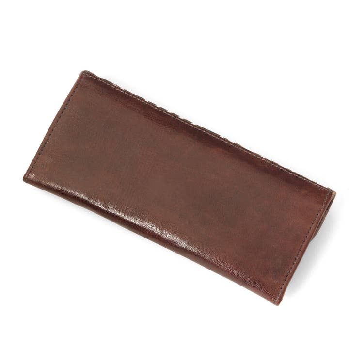 Swahili | AFRICAN MODERN - Wholesale Wallet - Women's - Cosmopolitan Mudcloth & Leather Women's Wallet3