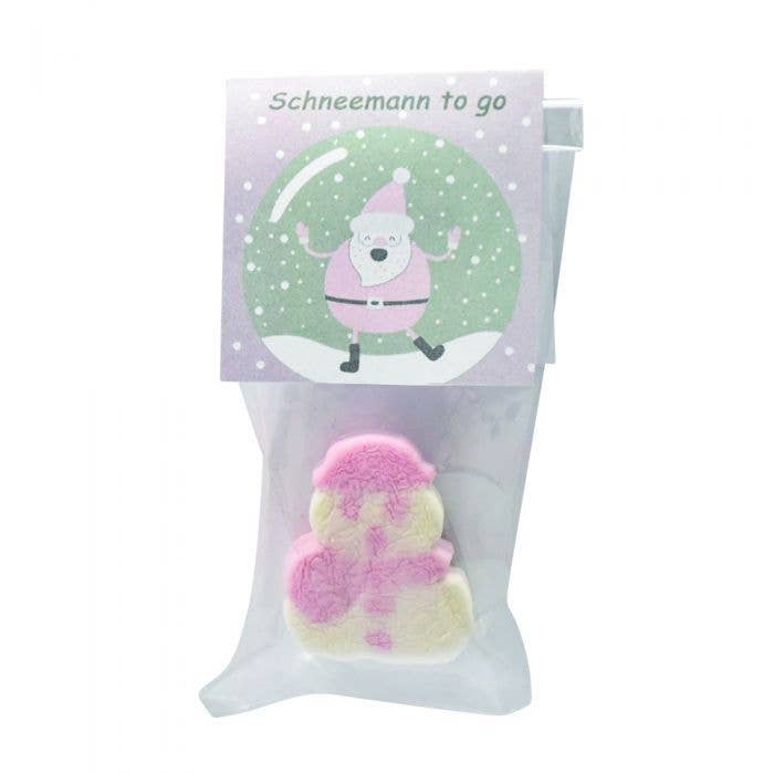 Wunderle GmbH - Wholesale Marshmallow - Snowman to go marshmellow giveaway bag0
