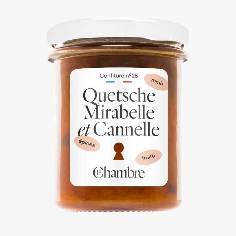 LA CHAMBRE – wholesale Jam/jelly – Quetsche Mirabelle Cinnamon Jam 200g0