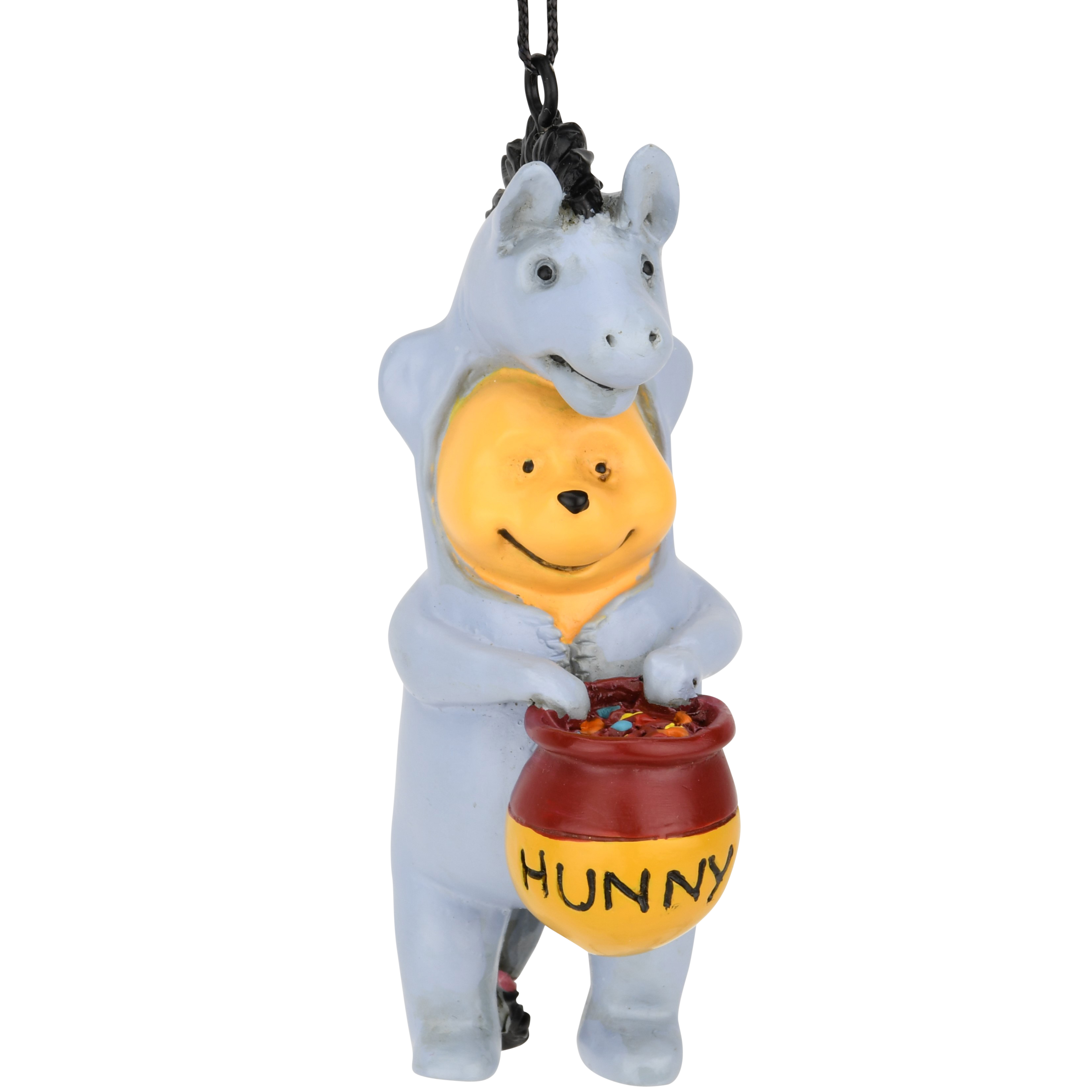 Tree Buddees - Wholesale Ornament Set - Winnie The Pooh and Eeyore Dressed up as Each Other for Trick or Treating Cute Halloween Ornaments1