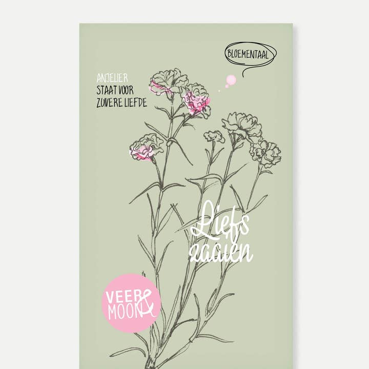 Veer&Moon - Wholesale Zaadjes voor platten - Bloemenzaden 'Liefs Zaaien'
