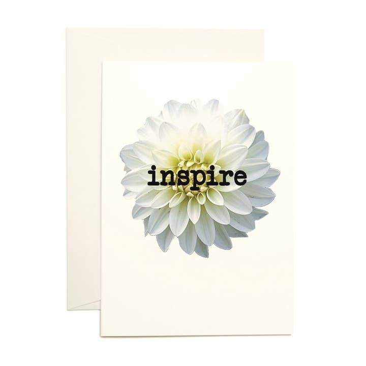 Inspire - White Dahlia por atacado de Paperlove Boutique
