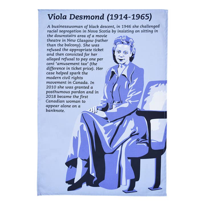 Pano de cozinha Viola Desmond por atacado de Radical Tea Towel