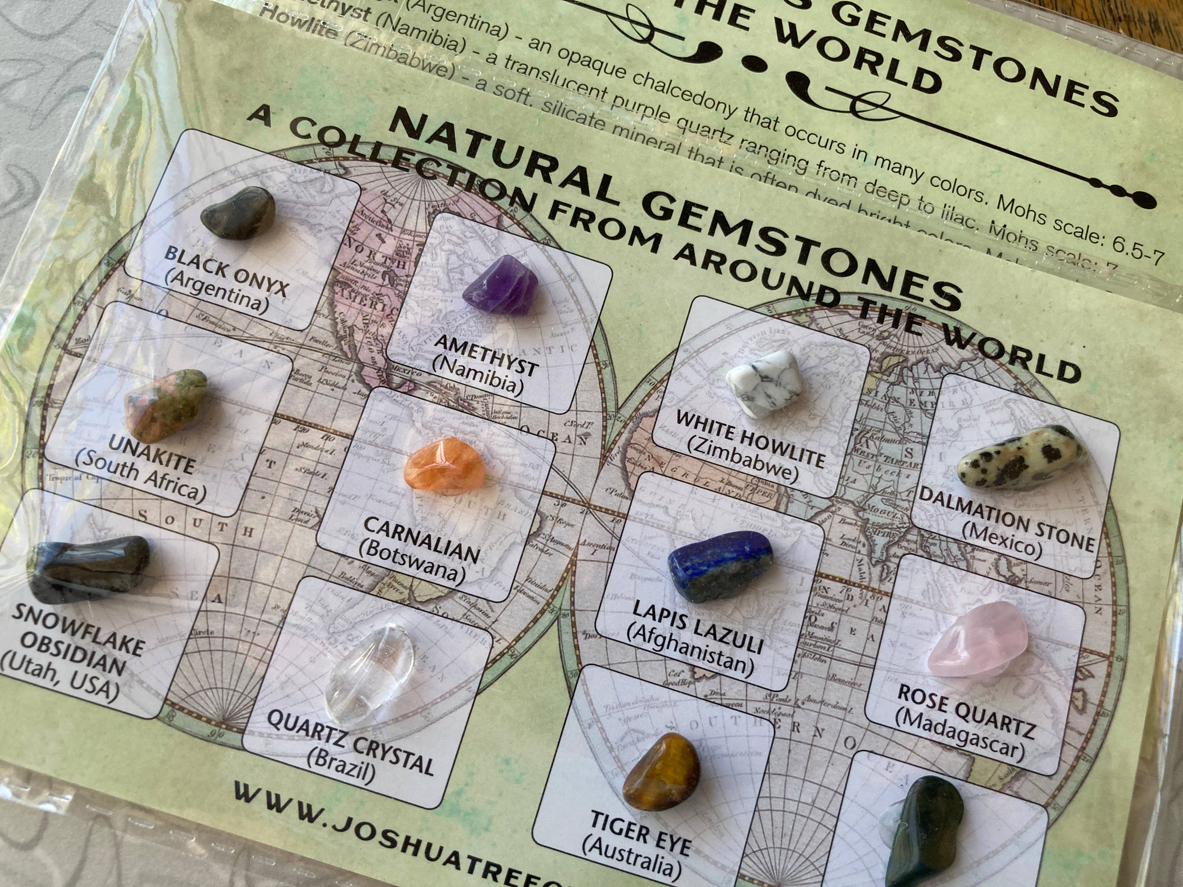 Joshua Tree Gems – wholesale Andlig sten/kristall – Naturlig ädelsten rock samling kort4