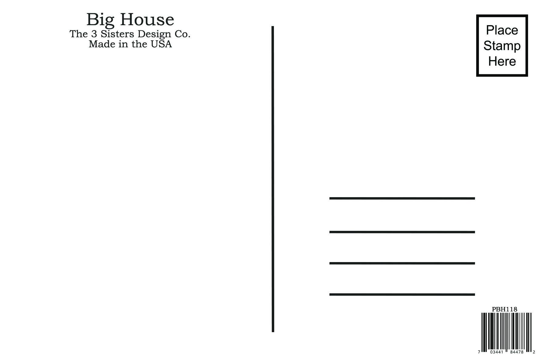 The 3 Sisters Design Co. – Großhandel Postkarten – BIG HOUSE Postkarten: Manchmal musst du die Leute umarmen, die du nicht magst...1