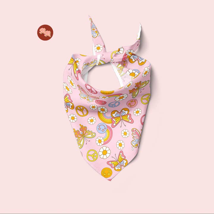 Y2K Dog Bandana for wholesale by The Millennial Mutt