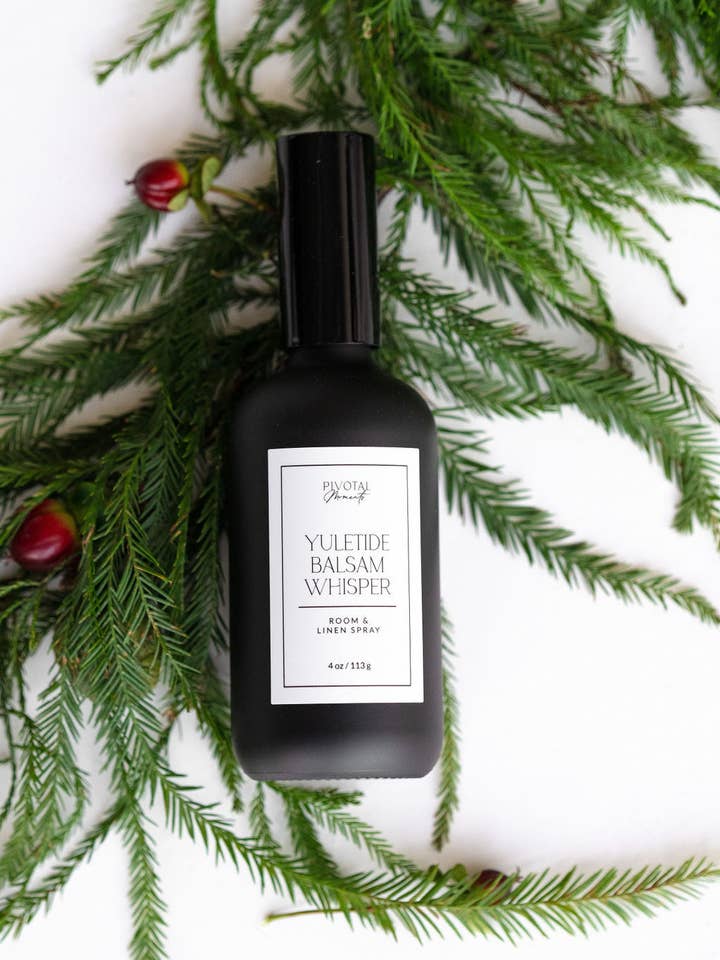 Balsam Christmas Tree Room + Linen Spray, Fresh for wholesale by Pivotal Moments™| Luxury Home Fragrances