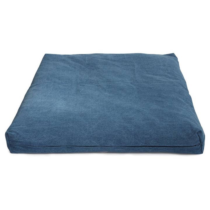 Buddha Groove - Wholesale Meditation Supplies - Classic Blue Zabuton Meditation Mat Cushion2