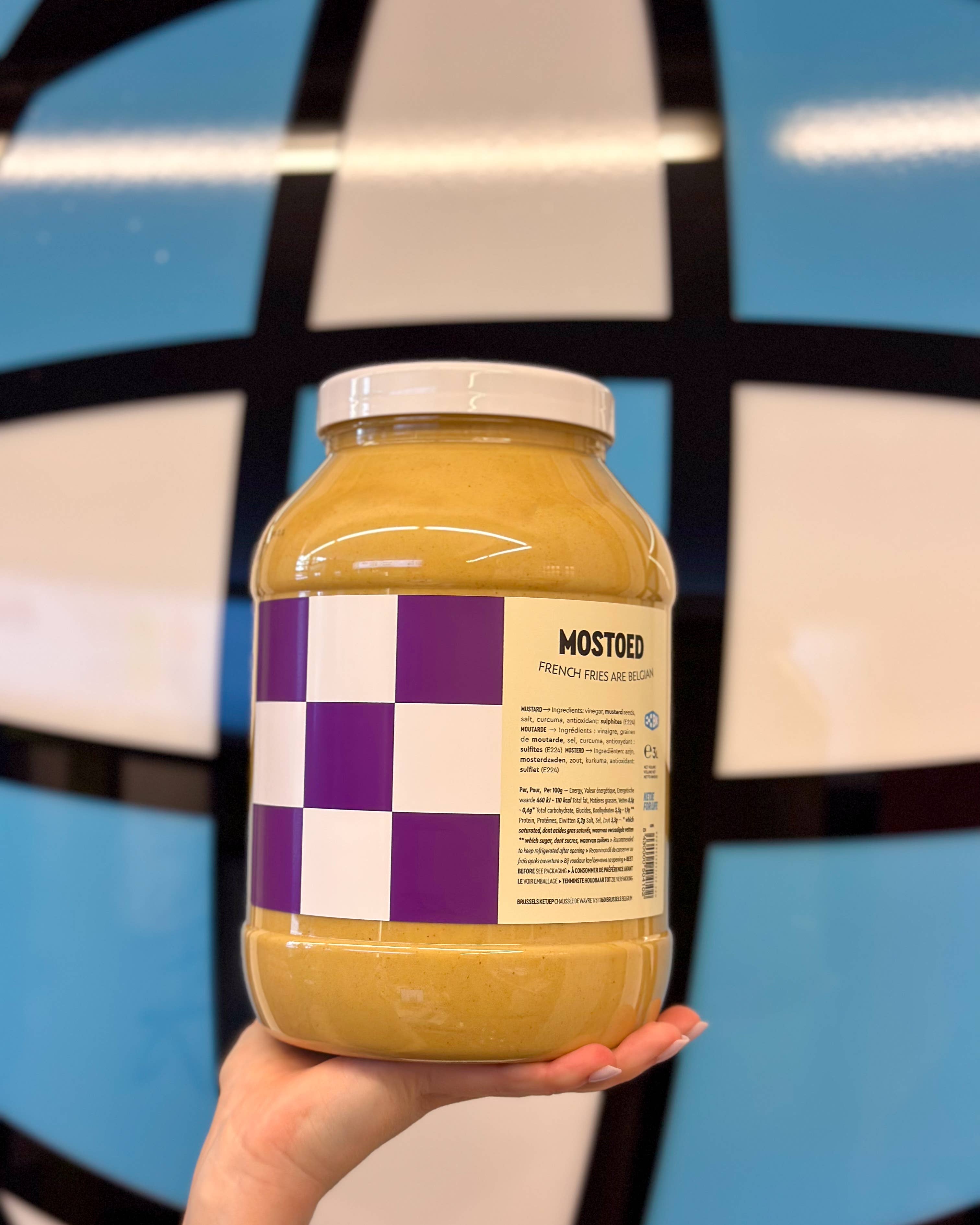 Brussels Ketjep - Wholesale Mustard - Mostoed Sauce 3L - CHR Packaging/Restaurant2