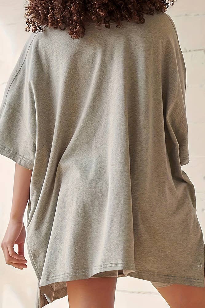 UNISHE - Wholesale Lounge Set - Women's - Summer V Neck Plain Two Pieces Short Set ASJP0905