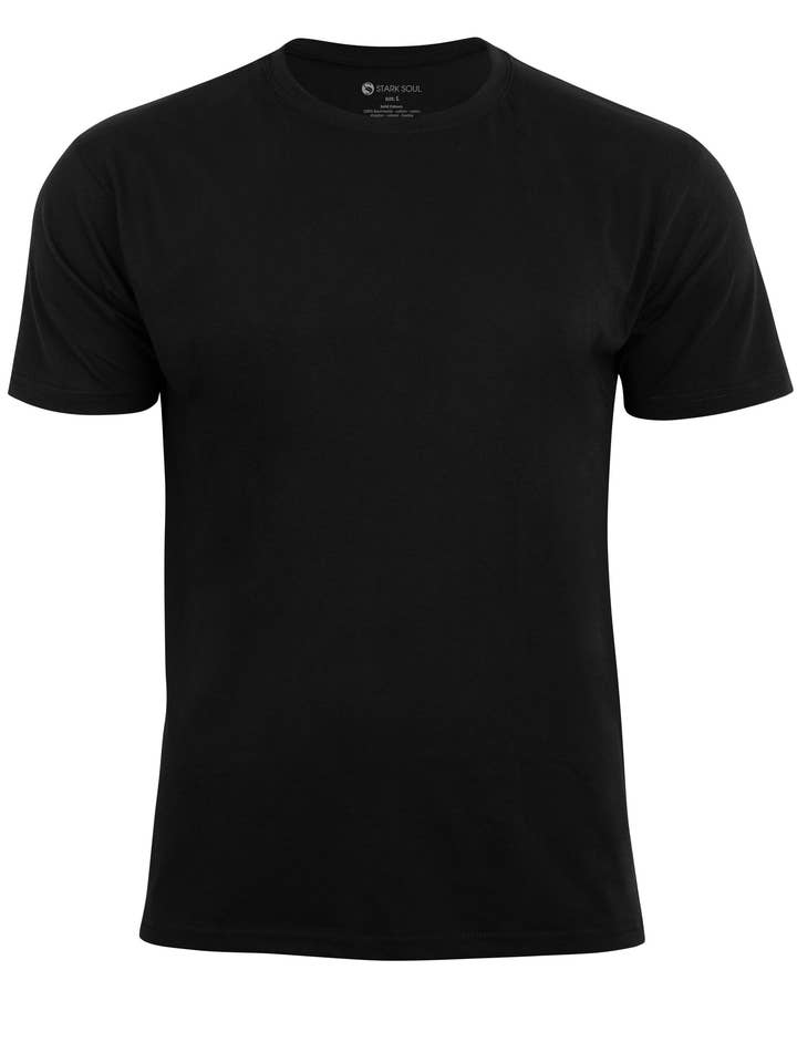 Stark Soul® Cotton Crew Neck T-Shirt for wholesale by Stark Soul