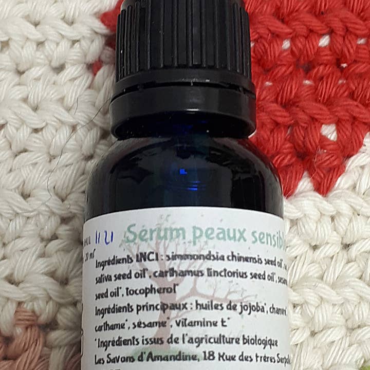 Følsom hud serum for engroshandel hos Les Savons d'Amandine