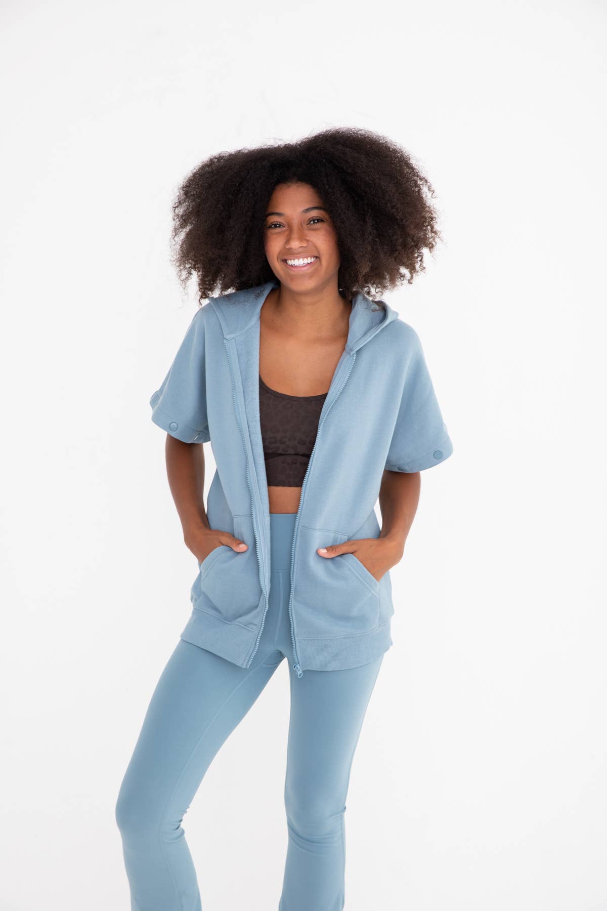 Mono B - Wholesale Jacket - Women's - 2-in-1 Zip-Up Hoodie Jacket11