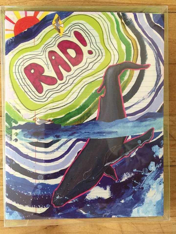 Rad Boxed Blank Note Cards for wholesale by Sunde White Industries