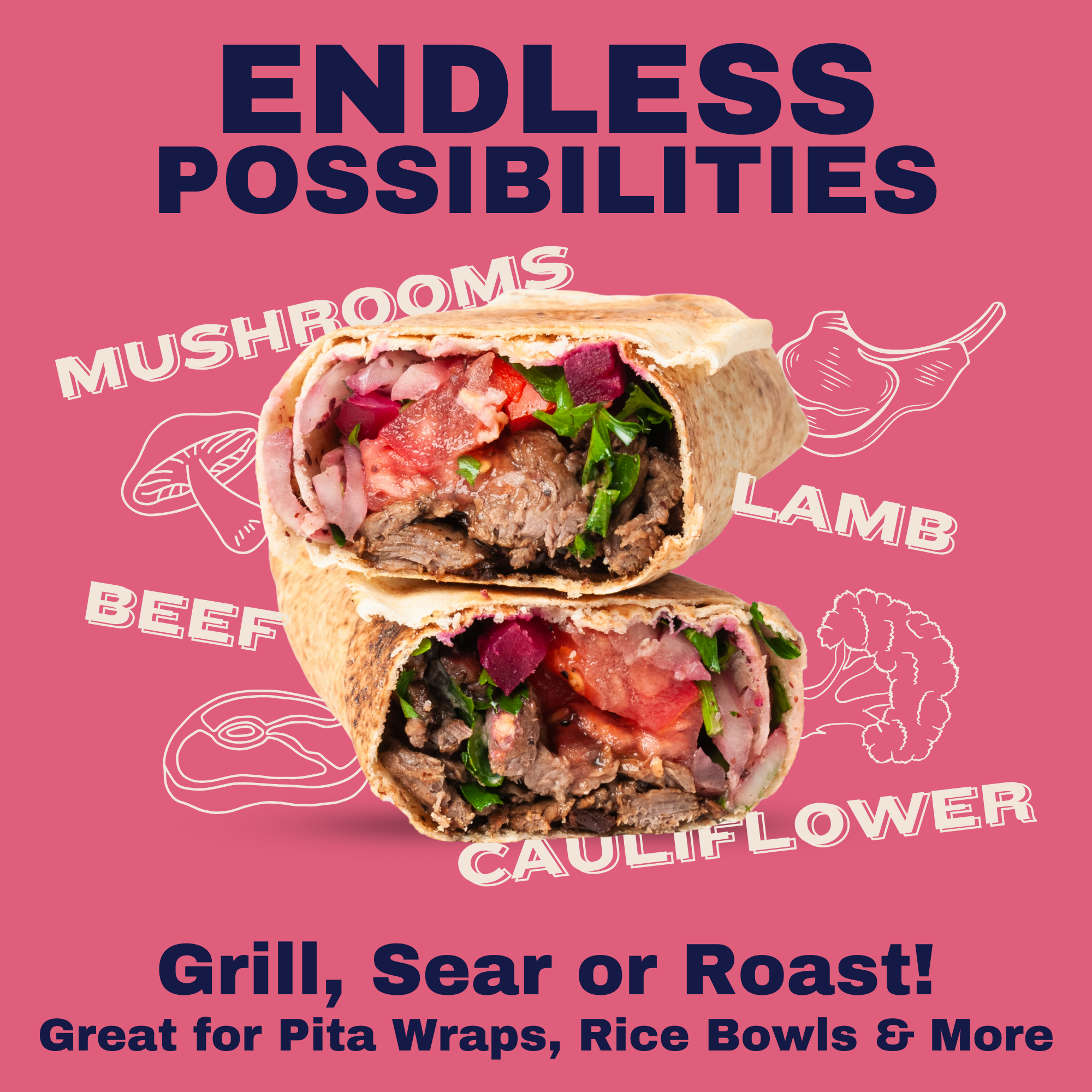 beituti - Wholesale Marinade - Zesty Shawarma Marinade, made with Avocado Oil3