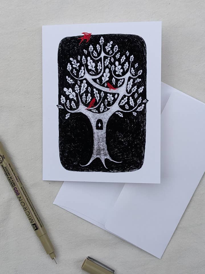 Carte-notes « The Revival » pour la vente par Moth Folk Studio