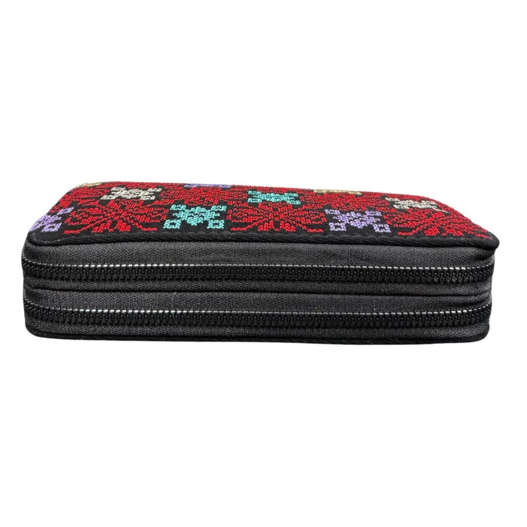 Palestinian Elegance - Wholesale Wallet - Women's - Wallet Bags with Embroidered Palestine Designs - 4 Unique Variants3