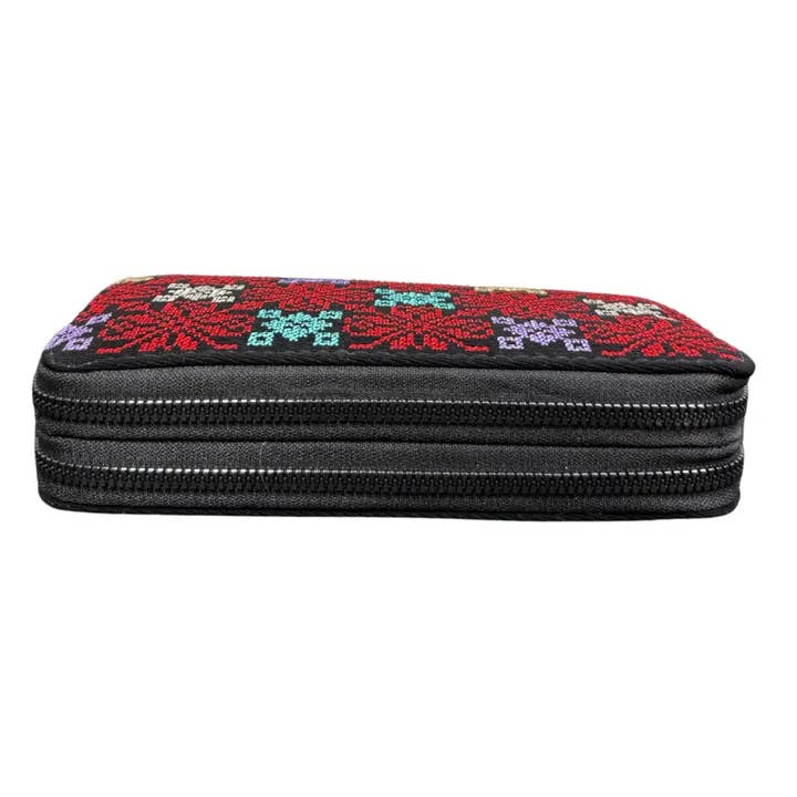 Palestinian Elegance - Wholesale Wallet - Women's - Wallet Bags with Embroidered Palestine Designs - 4 Unique Variants3