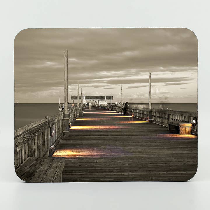 Mouse Pad-Spirit of the Pier for wholesale by Mike Ring Photography