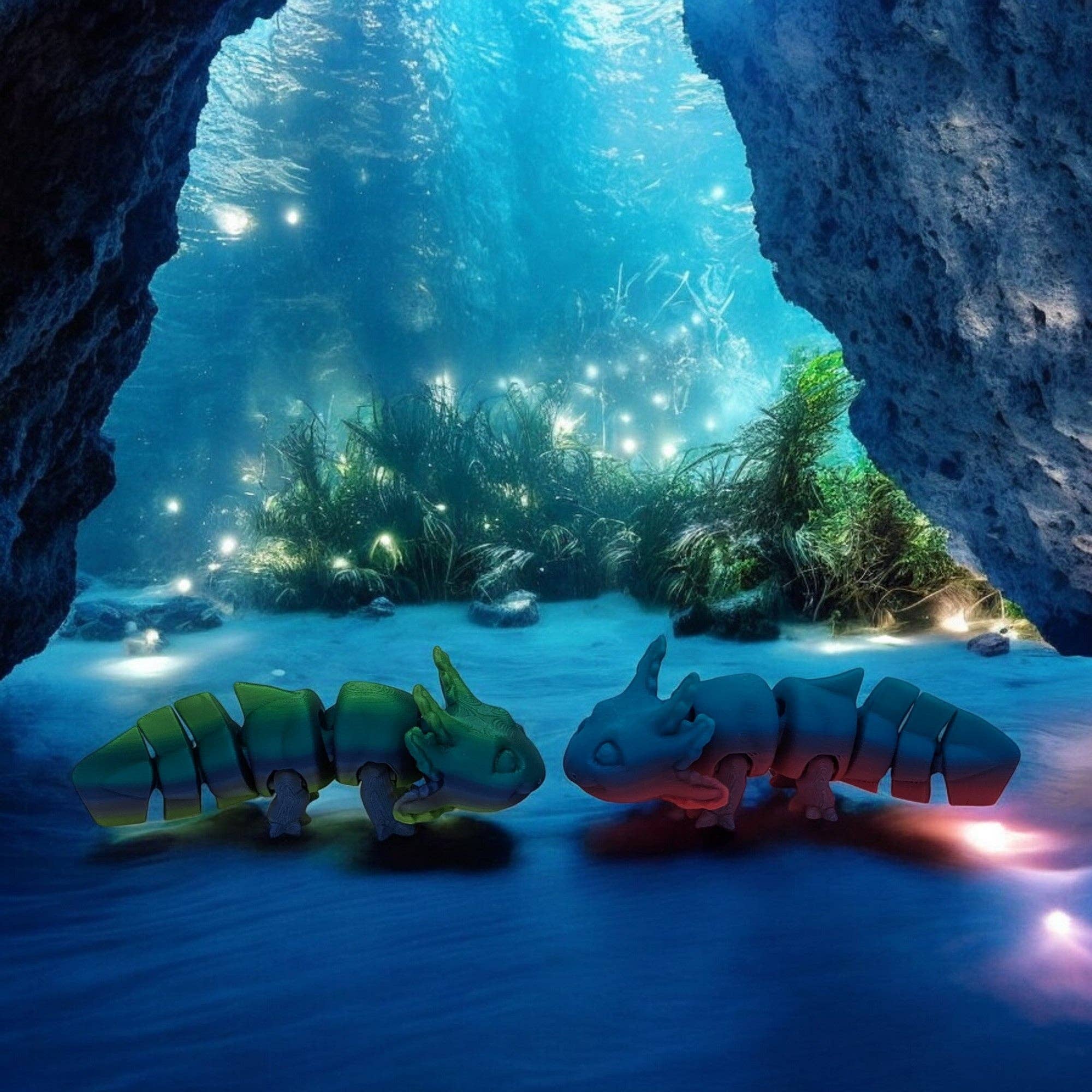 Fantasy Pets - Wholesale Decorative Figurine - Waddle Axolotl6