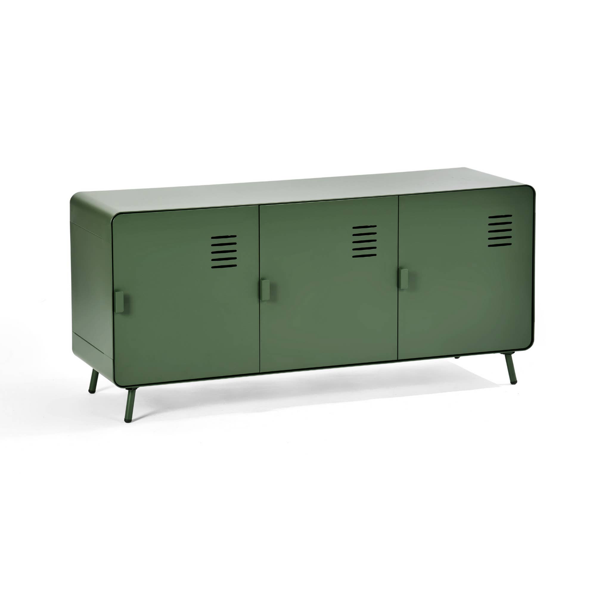 39F Inc. - Wholesale Console Table - Industrial TV Stand - Grey Green/Green/White21