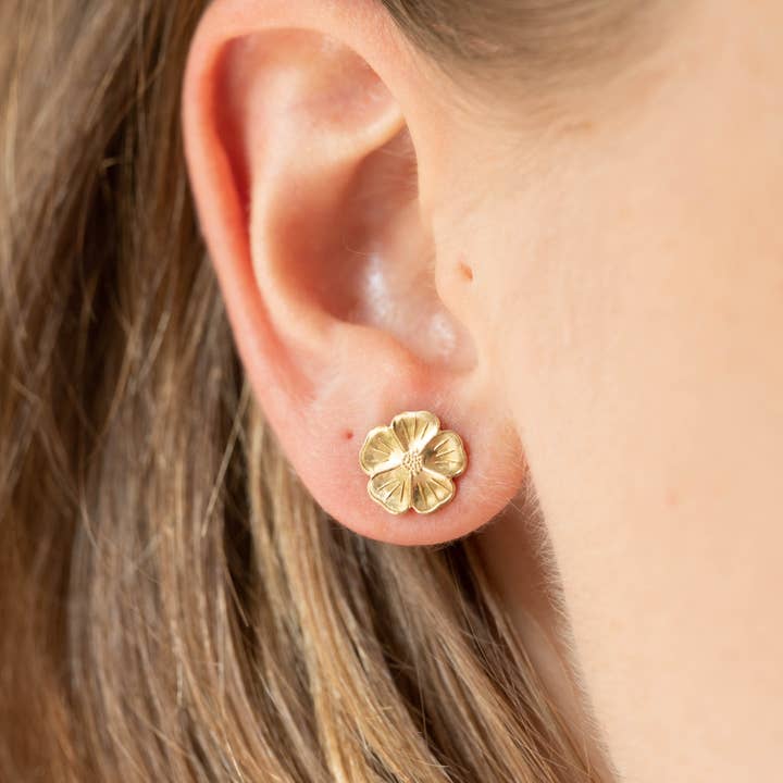 Nest Pretty Things - Wholesale Stud/Post Earrings - Mini Flower Studs1