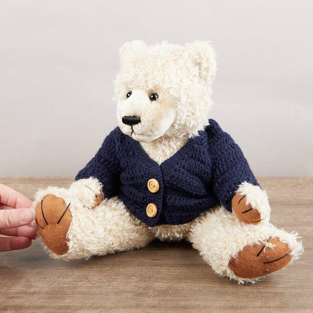 Factory Direct Craft - Wholesale Knuffels - Kinderen en baby - 30 cm Cooperstown Clayton pluche beer met gewrichten1