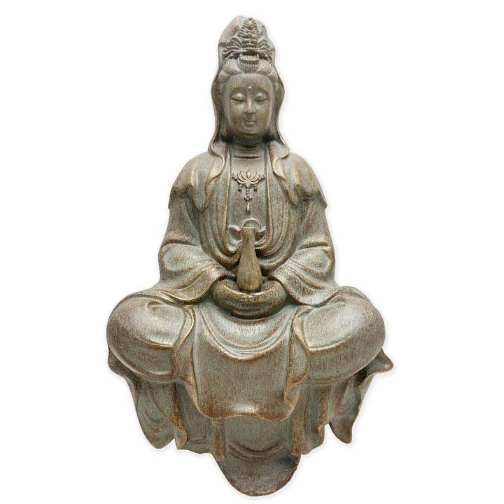 Meditating & “Levitating” Kwan Yin for wholesale by Original Source