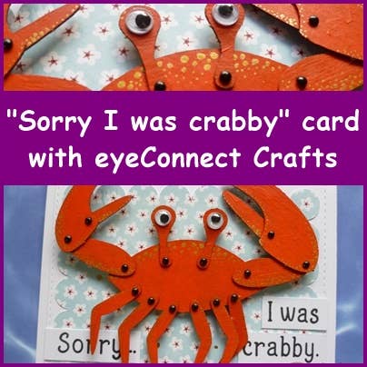 EyeConnect Crafts - Vendita all'ingrosso Kit per lavoretti fai da te - Granchio totem