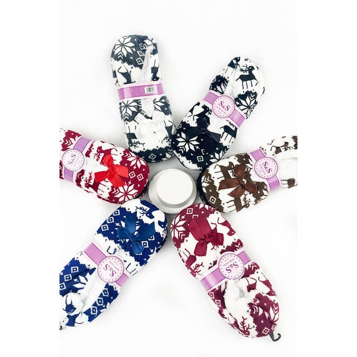 MIX COLOR Soft Non Slip Winter Slipper for wholesale on Faire