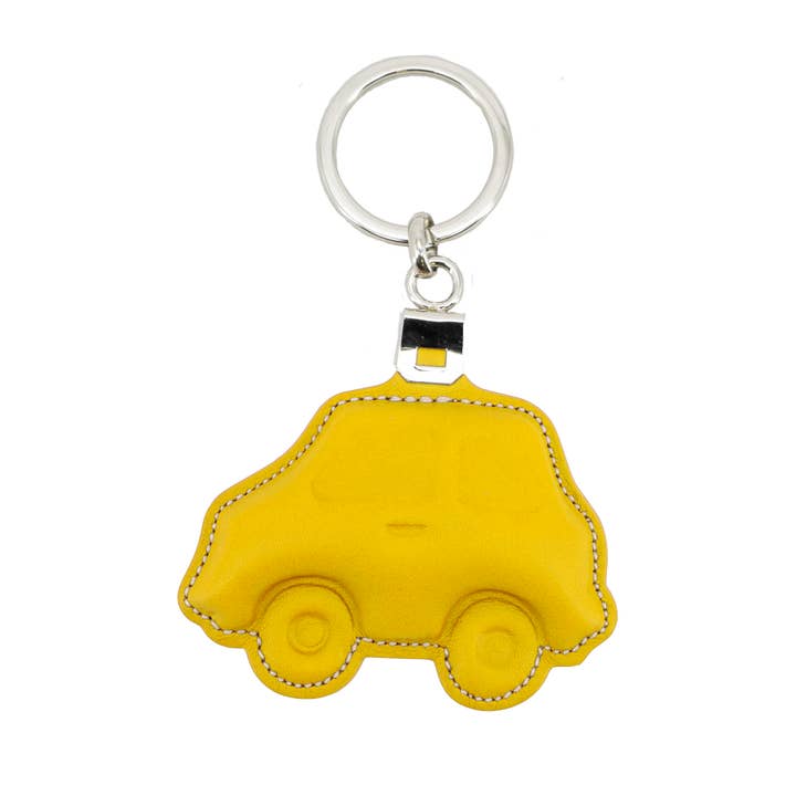 Bolero Piel – Engroshandel Nøglering - Dame – Nøglekæde i læder formet som en bil5