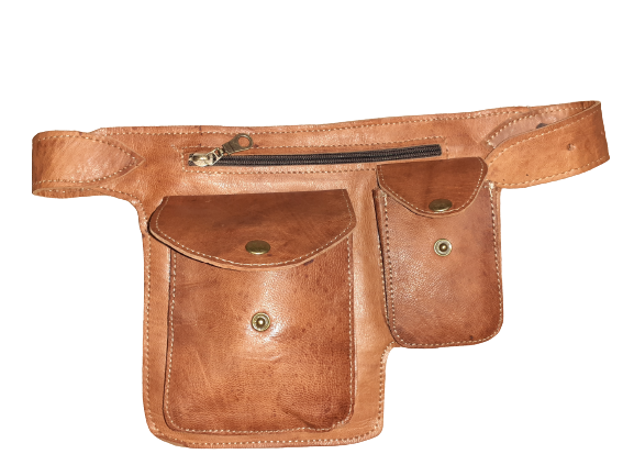 Hecho a mano - Wholesale Belt Bag - Women's - Double pocket waist bag2