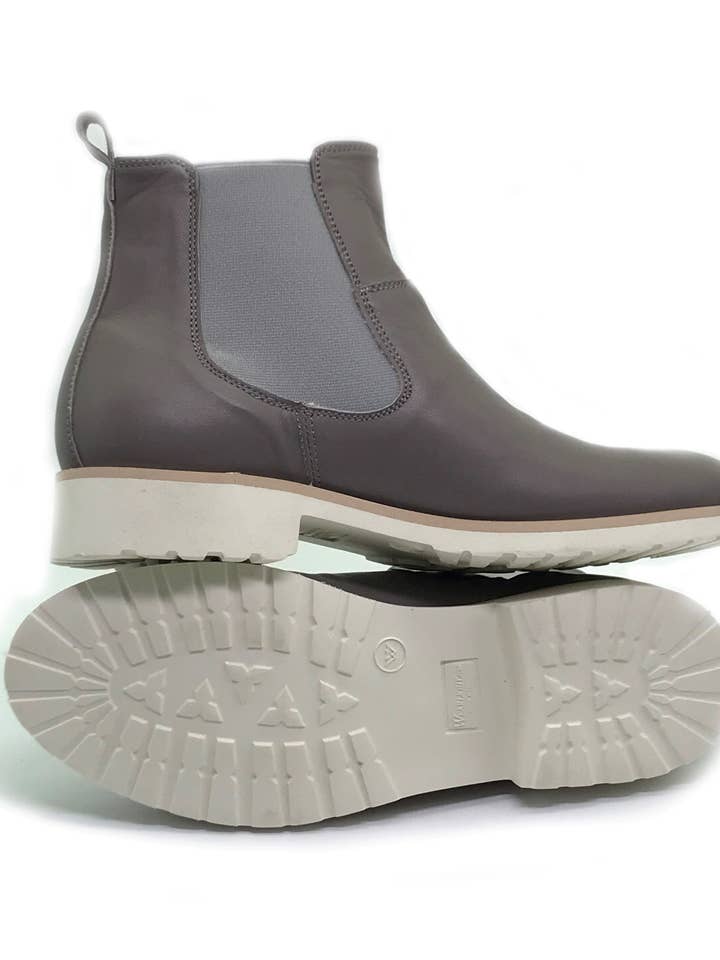 Caponi – Großhandel Chelsea Boots – Damen – Grauer Venice Stiefel