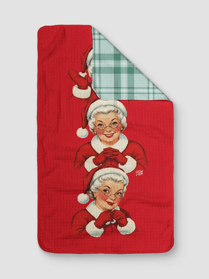 Mrs. Clause Red Reversible for wholesale by Loom Loom