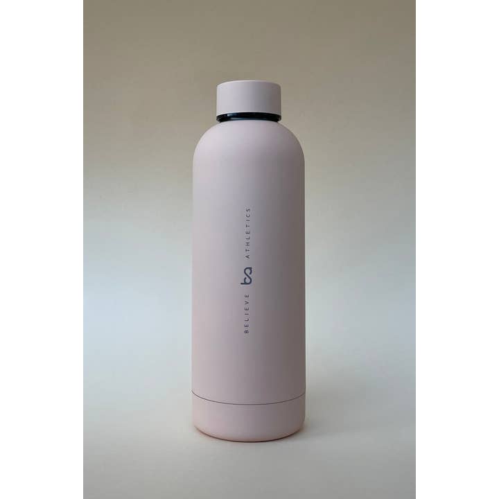 Believe Athletics - Wholesale Water Bottle - Botella Water Me Happy Misty Rose2