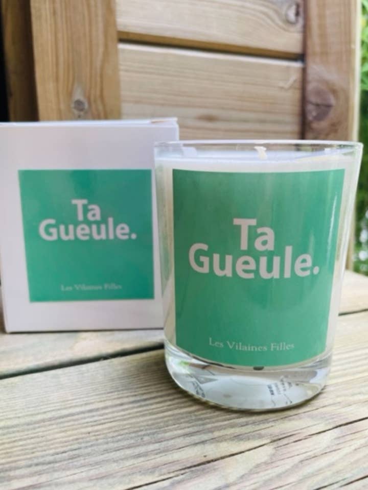 Shut Your Mouth Candle for wholesale by Les Vilaines Filles