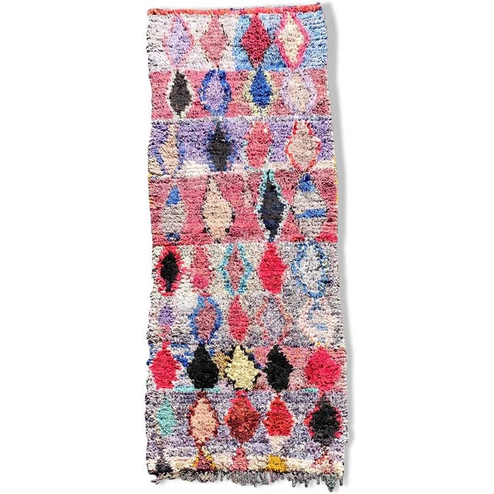 Marokkansk Boucherouite-tæppe for engroshandel hos leslosanges