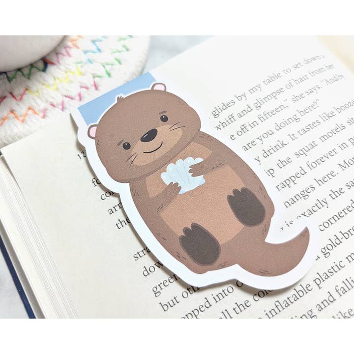 Otter Magnetic Bookmark for wholesale by FunUsual Suspects