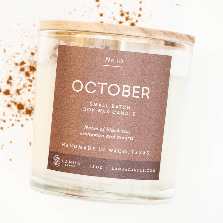 October Candle for wholesale by Lanua