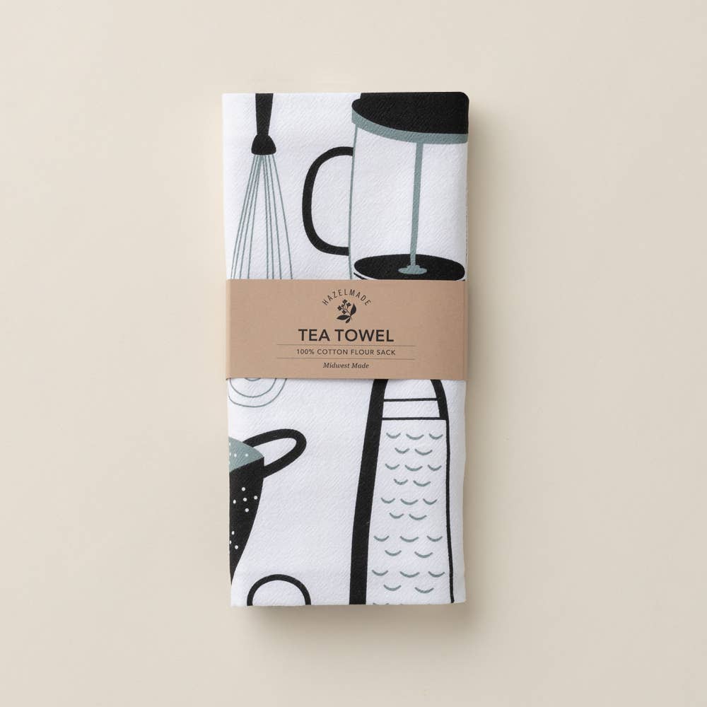 HAZELMADE® Tea Towels + Gifts - Wholesale Tea Towel - Kitchen Utensils Tea Towel | Kitchen Decor2