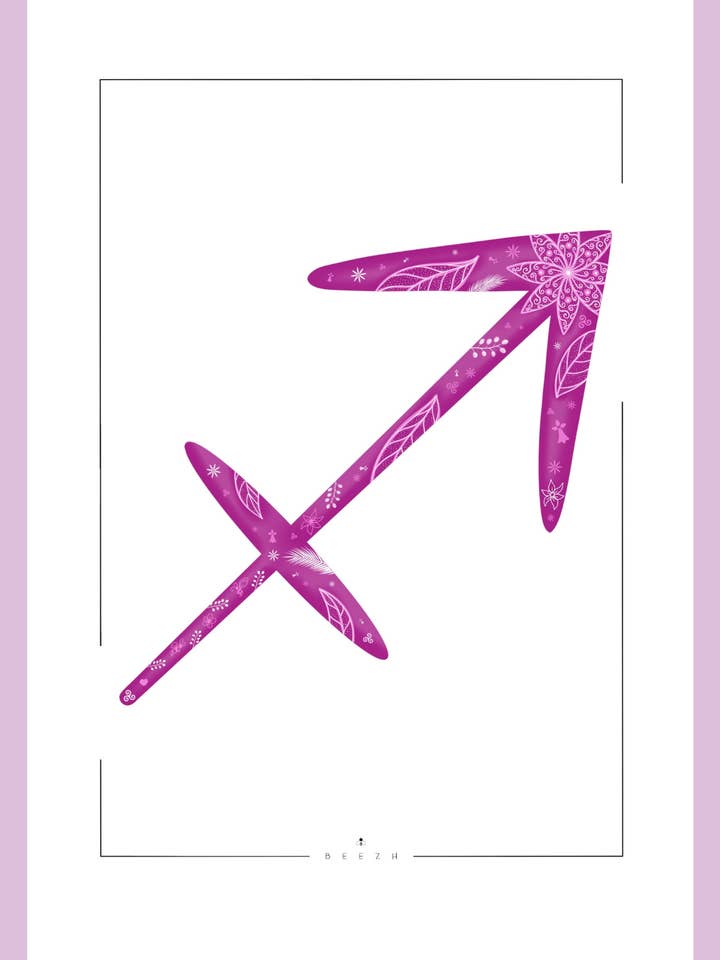 ASTRO-Plakat - Schütze für den Großhandel von BEEZH