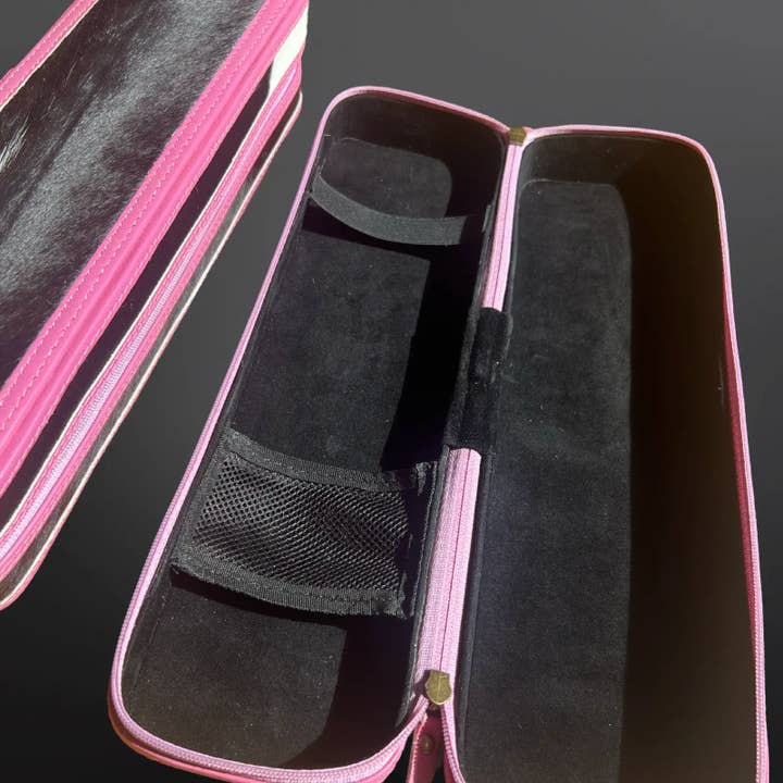 Westrian International - Wholesale Jewelry Box/Organizer - Cowhide Leather Curling Iron Jewelry Case6