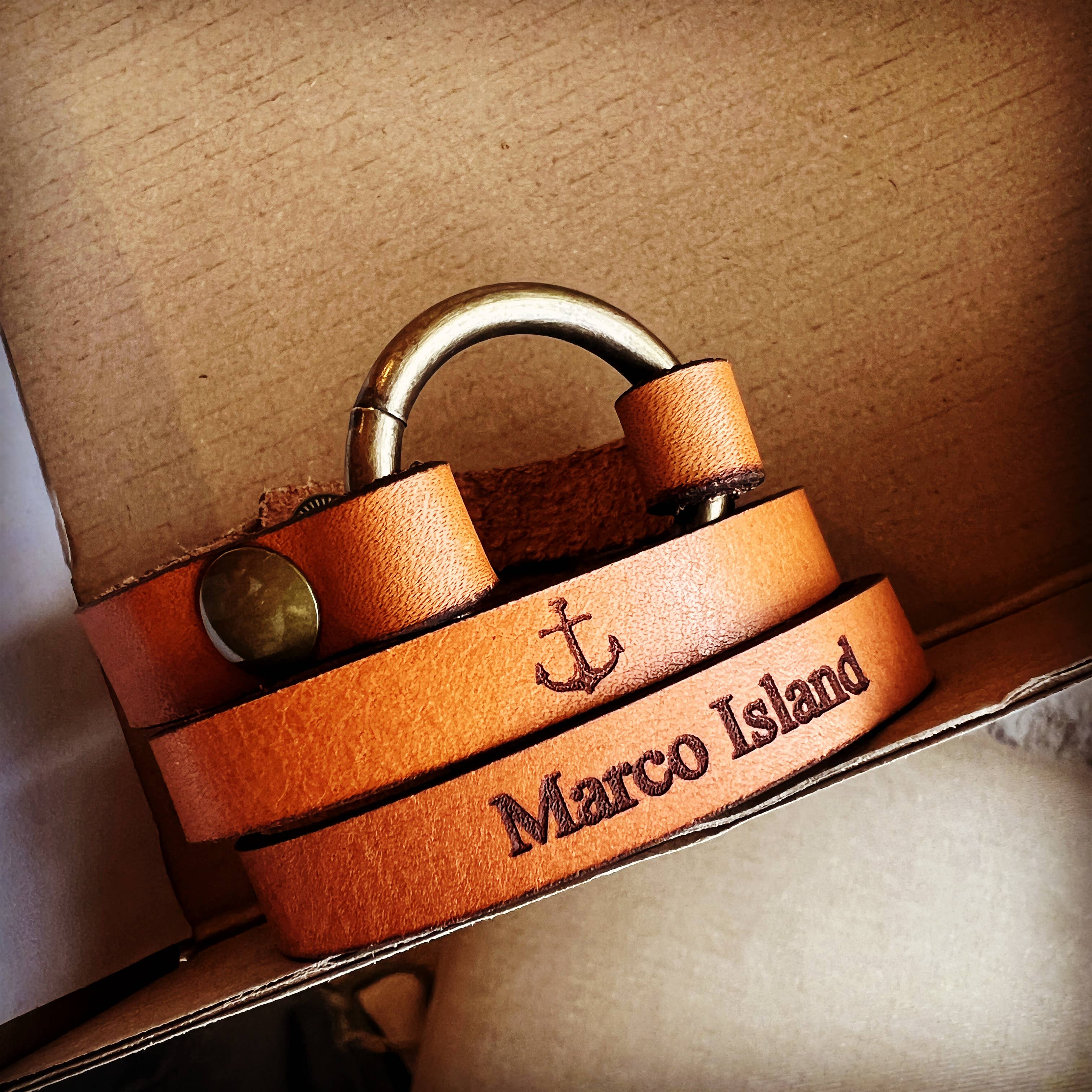 New Market Farmhouse - Wholesale Cuff Bracelet - Leather Ring Cuff - Skinny Strap with Snap3