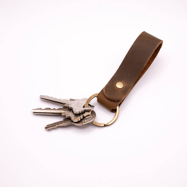 Lindy Leather - Wholesale Keychain - Unisex - Leather Key Ring - Keychain