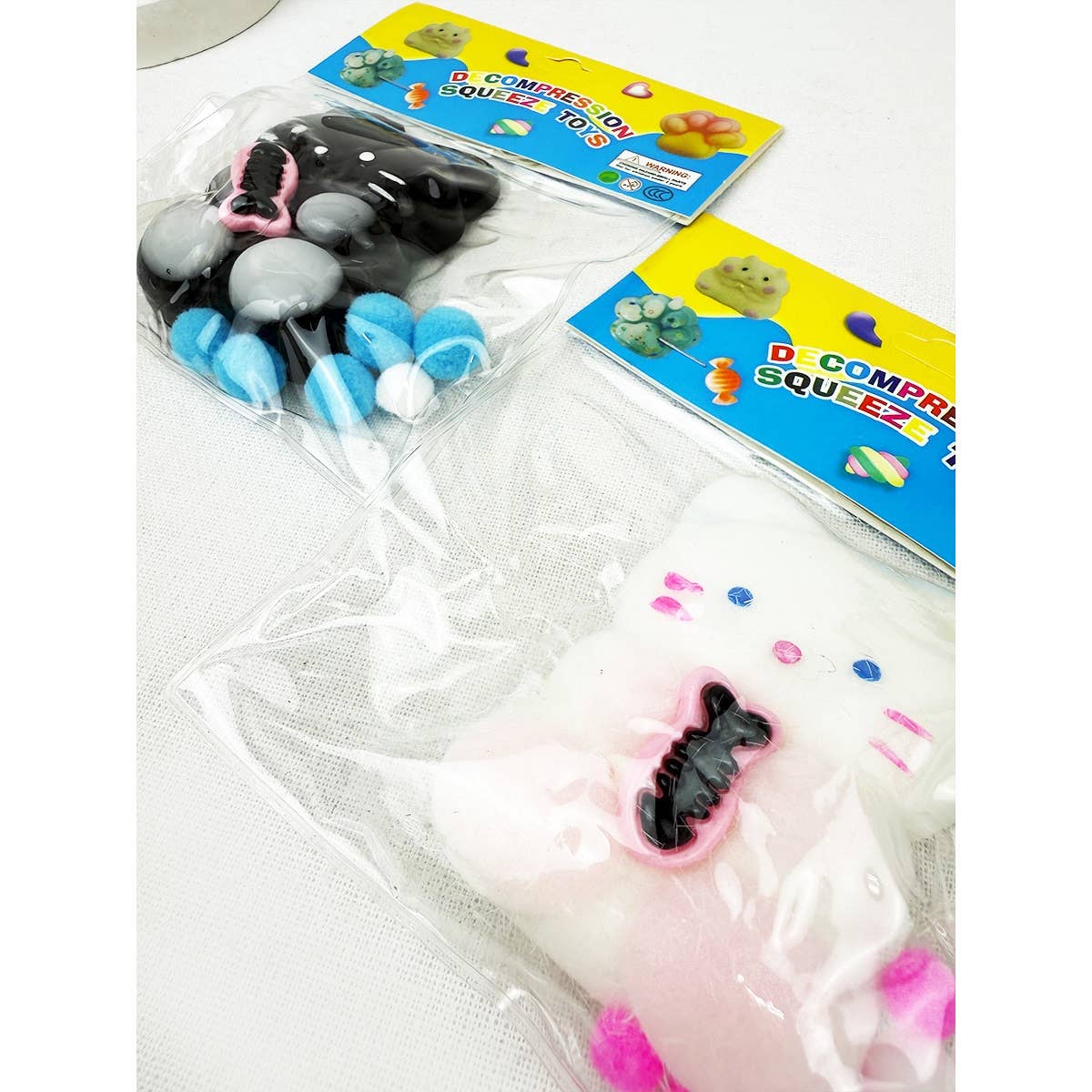 MIX COLOR Cute Cat Squishies for wholesale on Faire3