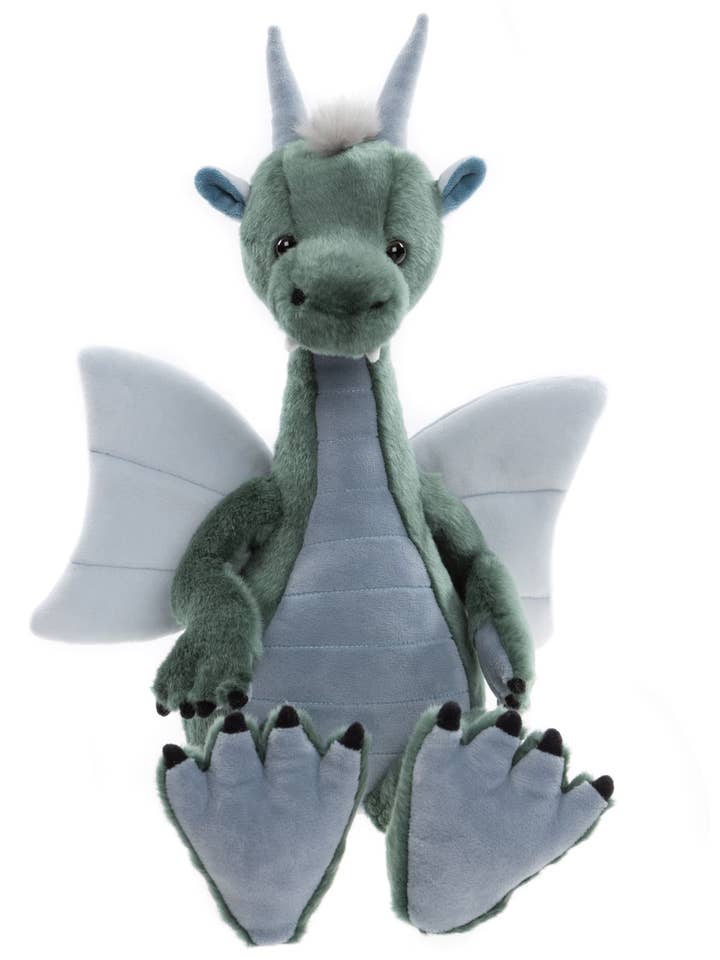 Spades Soft Plush Toy Teddy Bear Dragon for wholesale by Charlie Bears Ltd